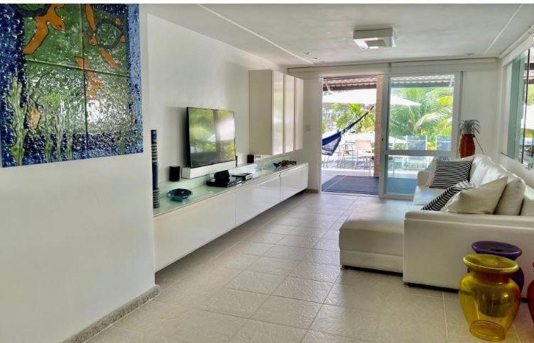 Casa De Luxo Em Porto De Galinhas Com Funcionaria A 50 M Do Mar Villa Buitenkant foto